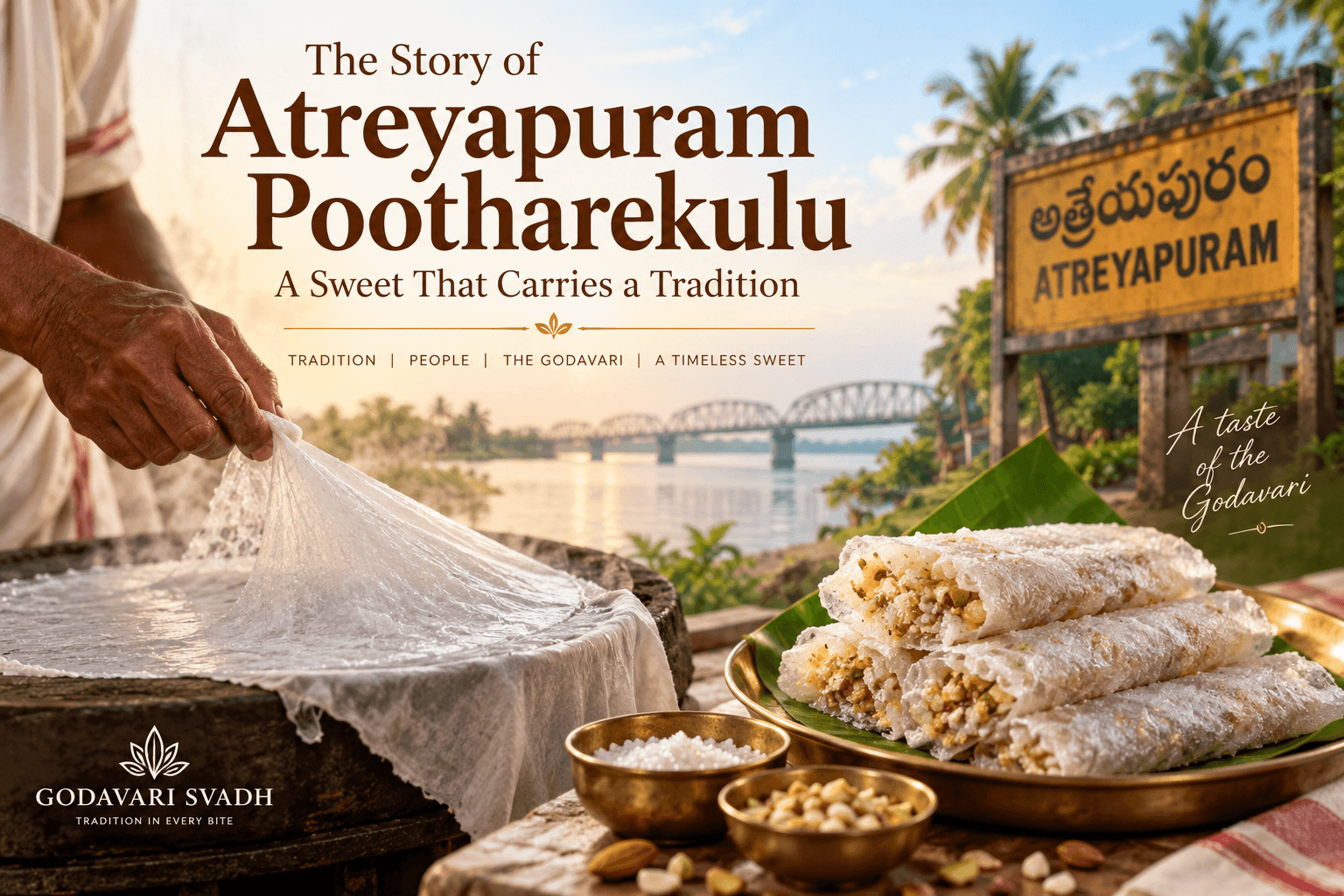 The Story of Atreyapuram Pootharekulu: How a Village Turned a Delicate Sweet Into a Tradition